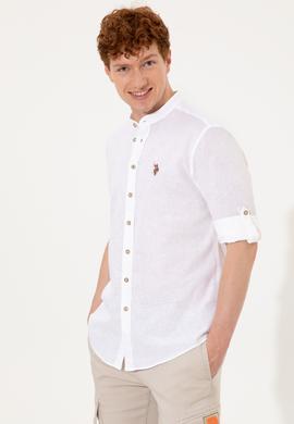 Erkek Beyaz Uzun Kollu Gömlek - 50251767001