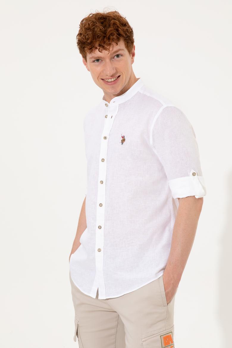 Erkek Beyaz Uzun Kollu Gömlek - 50251767001