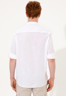 Erkek Beyaz Uzun Kollu Gömlek - 50251767001