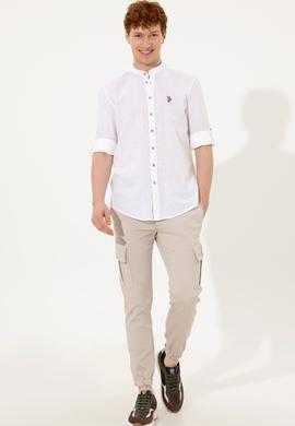 Erkek Beyaz Uzun Kollu Gömlek - 50251767001