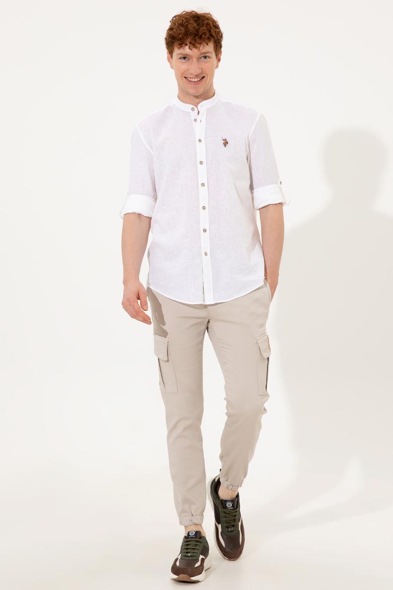 Erkek Beyaz Uzun Kollu Gömlek - 50251767001