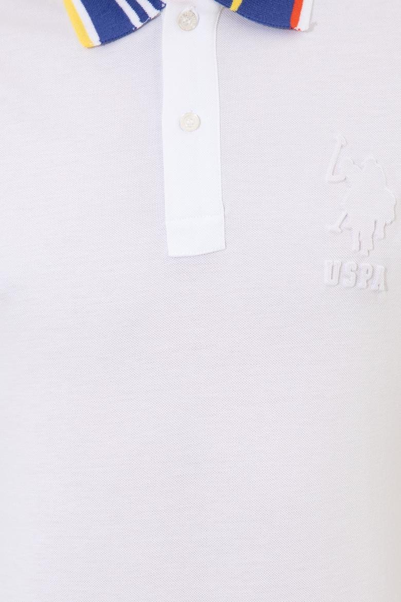 Erkek Beyaz Polo Yaka Tişört - 50249136010