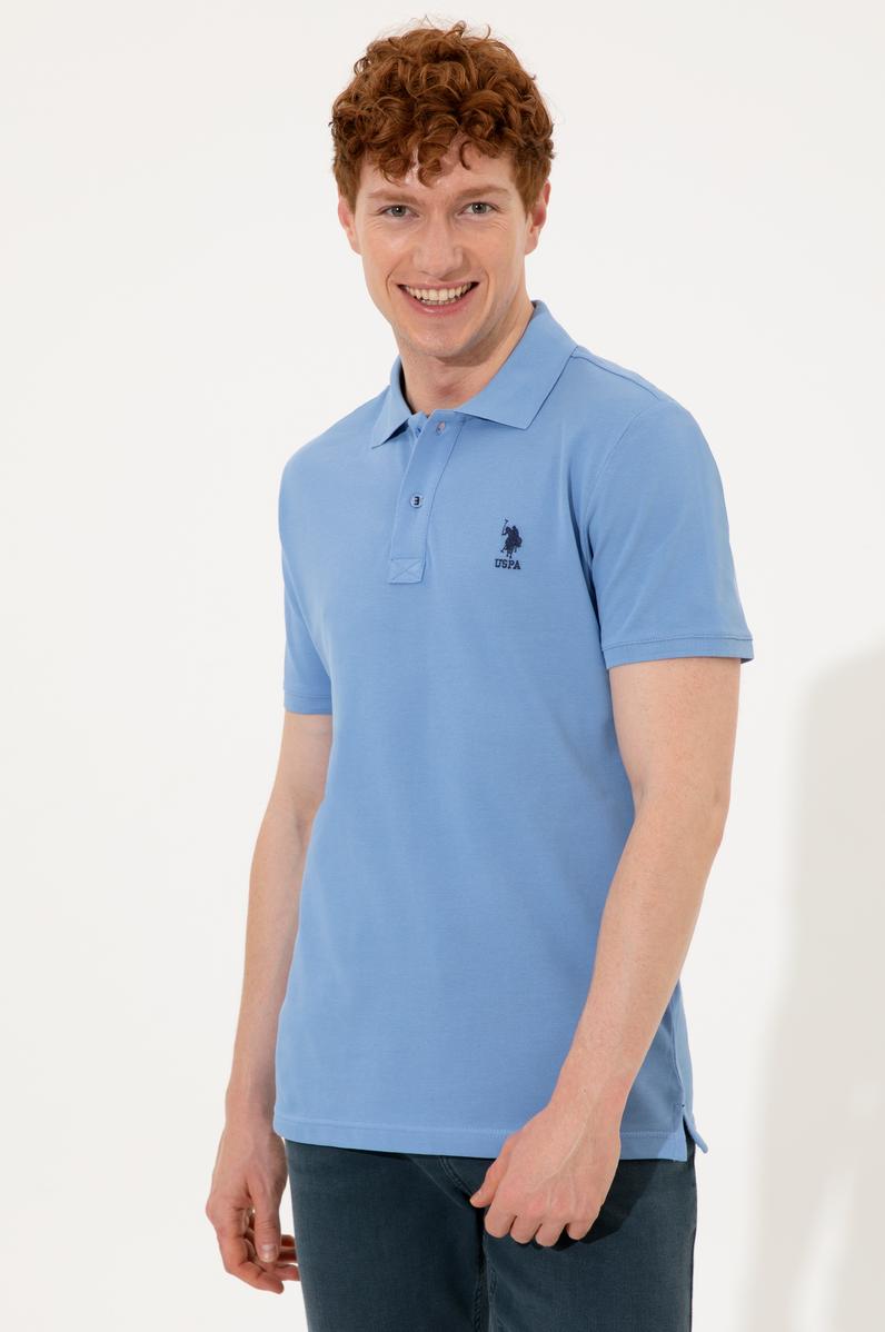 Erkek Saks Basic Tişört