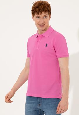 Erkek Pembe Basic Tişört - 50249153135