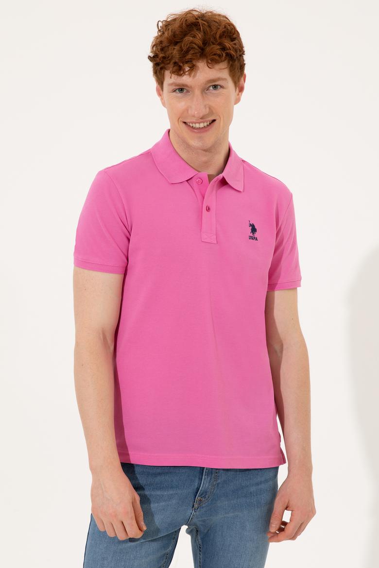 Erkek Pembe Basic Tişört - 50249153135