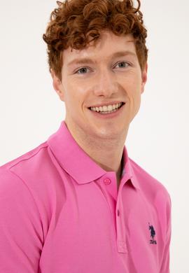 Erkek Pembe Basic Tişört - 50249153135