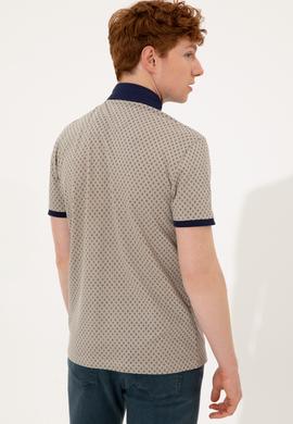 Erkek Haki Polo Yaka Tişört - 50249185009