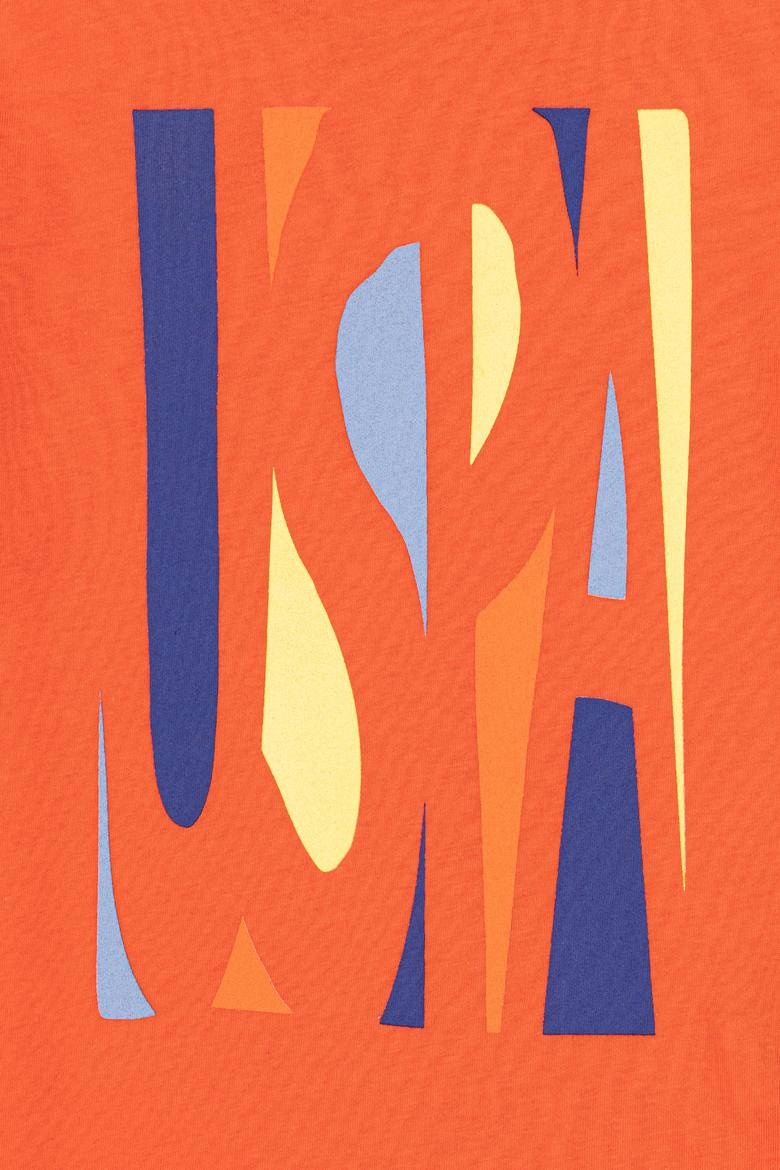 Çocuk Kırmızı Bisiklet Yaka Tişört - 50247805030