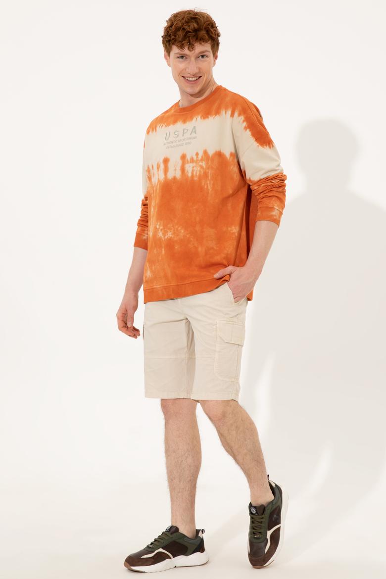 Erkek Bej Dokuma Şort - 50246075009