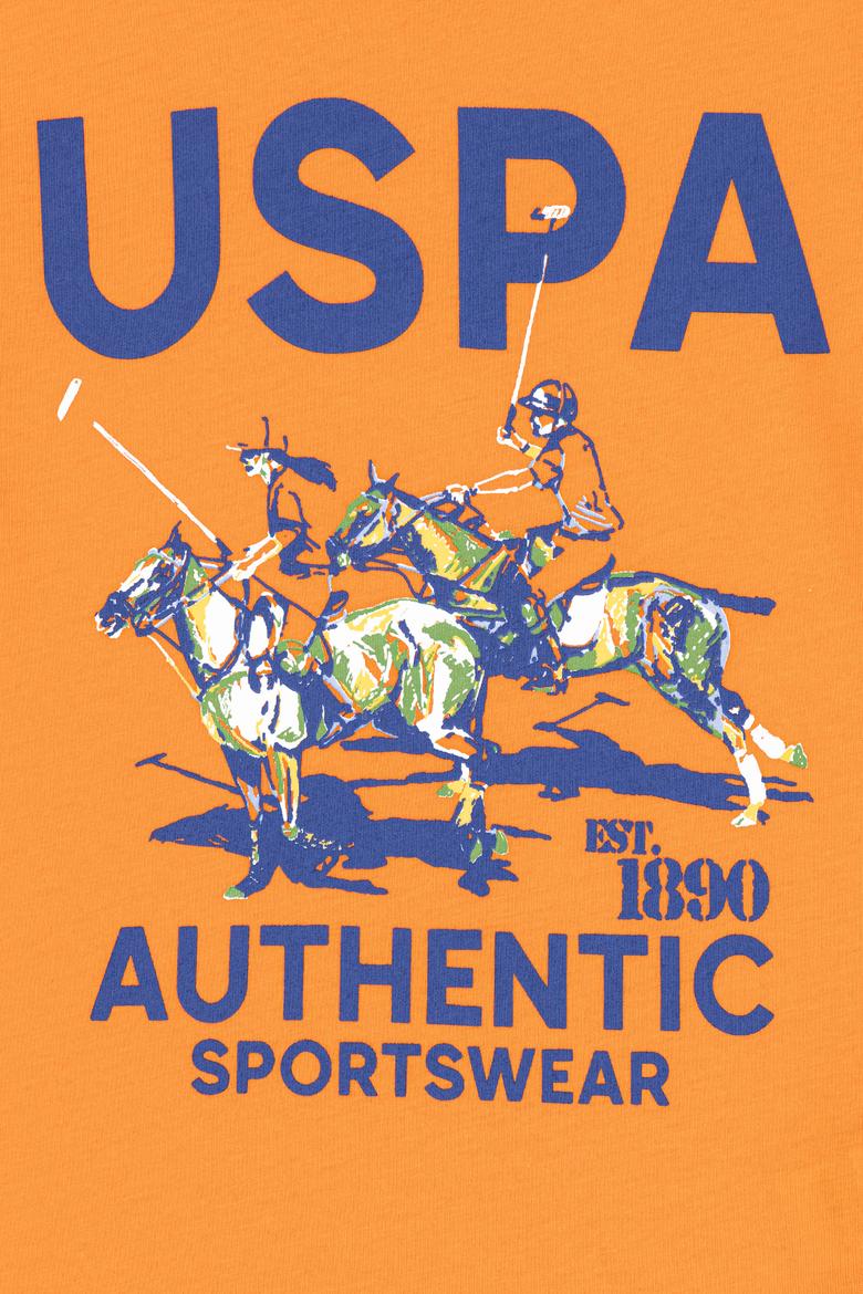 Çocuk Turuncu Bisiklet Yaka Tişört - 50246559036