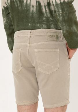 Erkek Haki Jean Şort - 50249363019