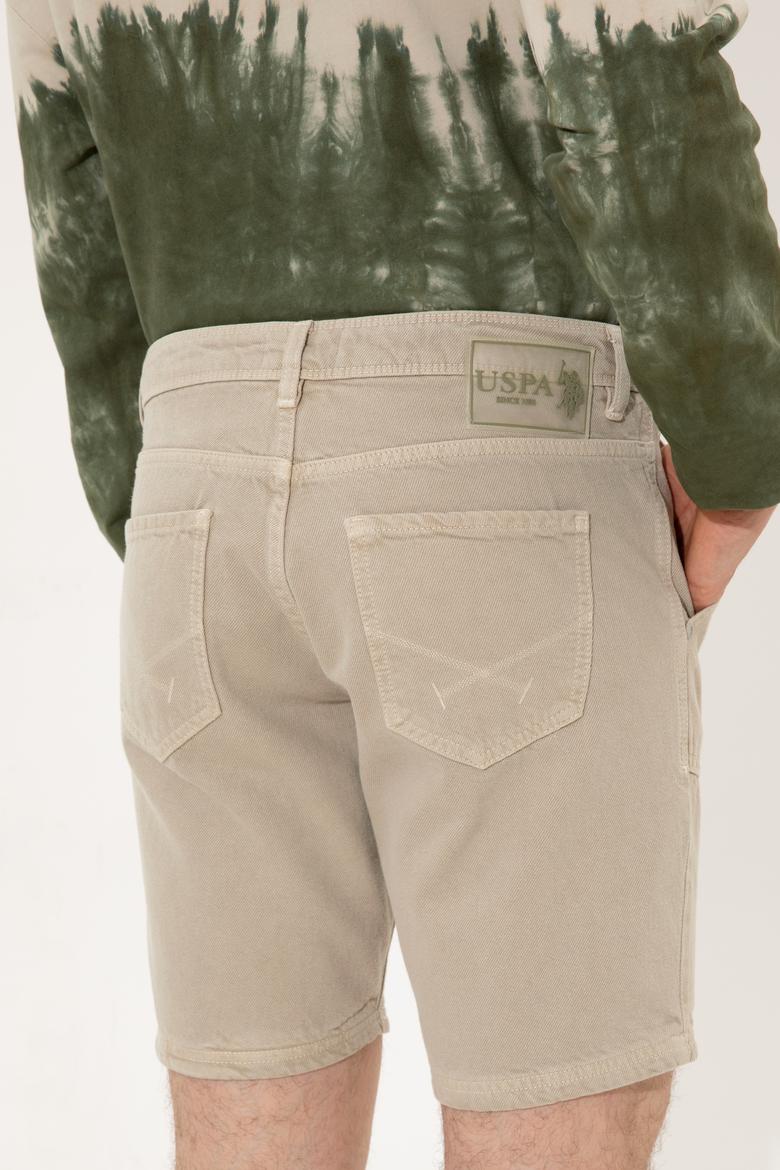 Erkek Haki Jean Şort - 50249363019