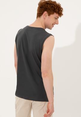 Erkek Antrasit Tişört - 50248570008