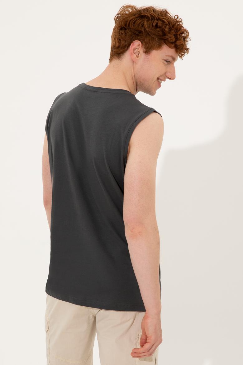 Erkek Antrasit Tişört - 50248570008