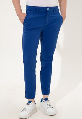 Erkek Mavi Kanvas Pantolon - 50246113025