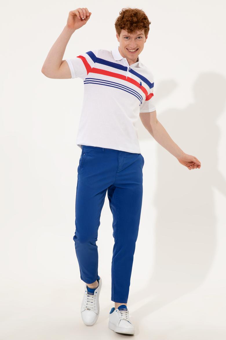 Erkek Mavi Kanvas Pantolon - 50246113025