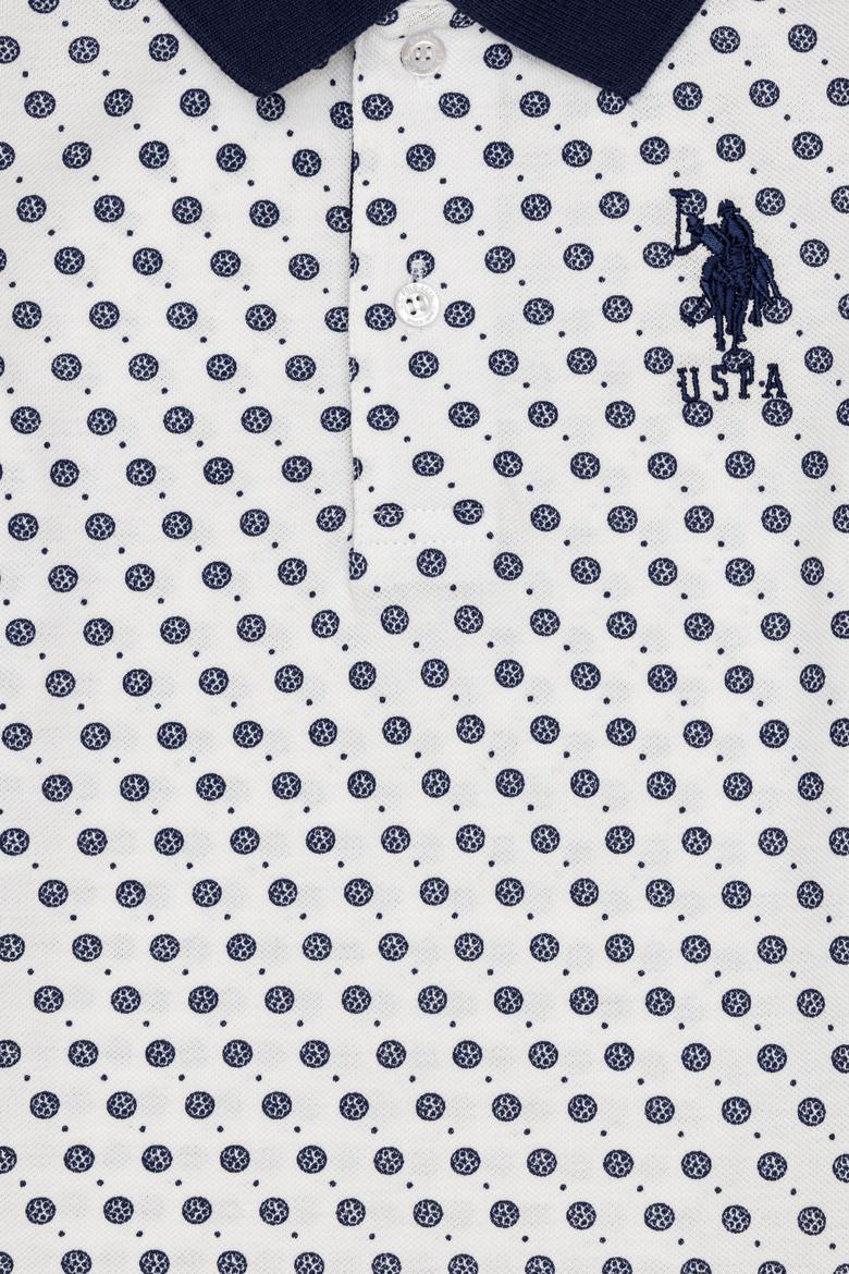 Erkek Çocuk Beyaz Polo Yaka Tişört - 50248942011