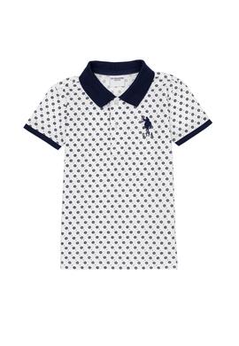 Erkek Çocuk Beyaz Polo Yaka Tişört - 50248942011