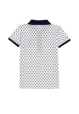 Erkek Çocuk Beyaz Polo Yaka Tişört - 50248942011