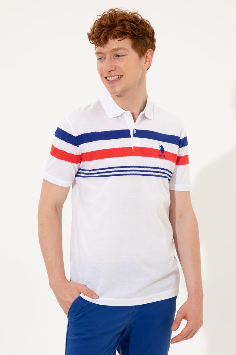 Erkek Beyaz Polo Yaka Tişört - 50249190010