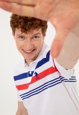 Erkek Beyaz Polo Yaka Tişört - 50249190010