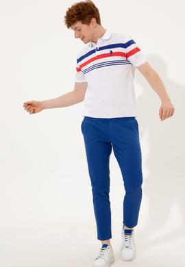 Erkek Beyaz Polo Yaka Tişört - 50249190010