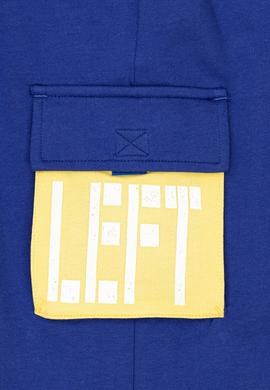 Çocuk Mavi Örme Şort - 50249995020