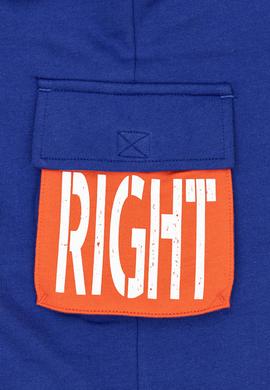 Çocuk Mavi Örme Şort - 50249995020