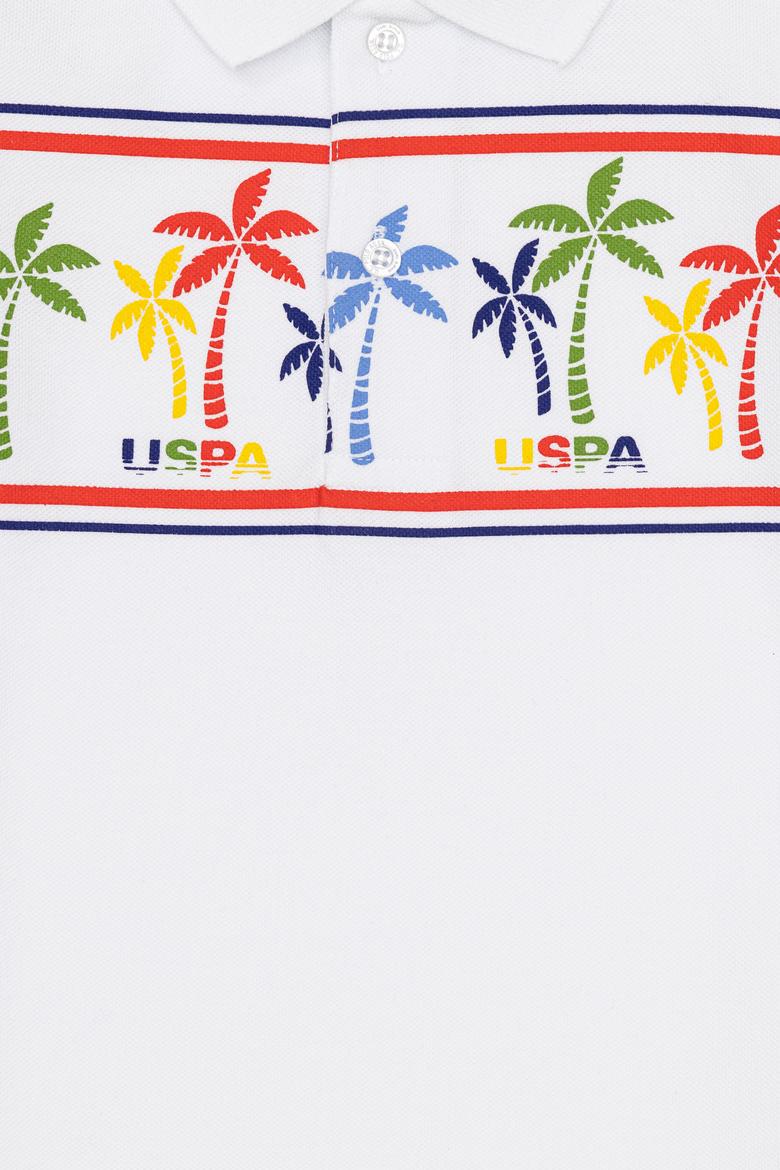 Erkek Çocuk Beyaz Polo Yaka Tişört - 50251860003