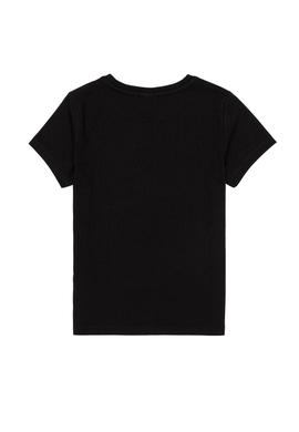 Çocuk Siyah Bisiklet Yaka Tişört - 50251963029