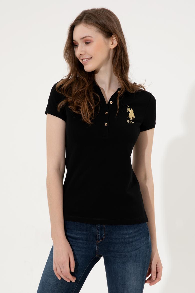 Kadın Siyah Basic Tişört