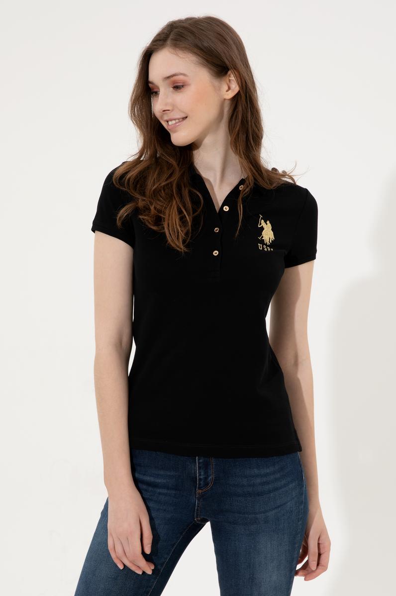 Kadın Siyah Basic Tişört