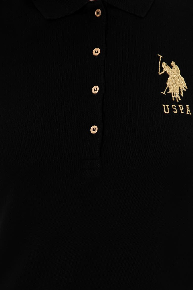 Kadın Siyah Basic Tişört - 50246278054