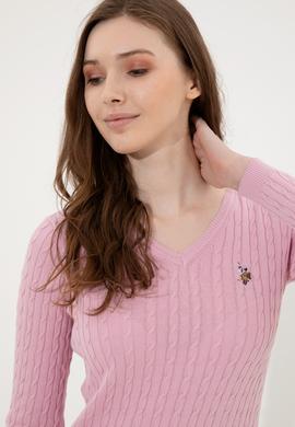 Kadın Manolya Basic Kazak - 50255662076