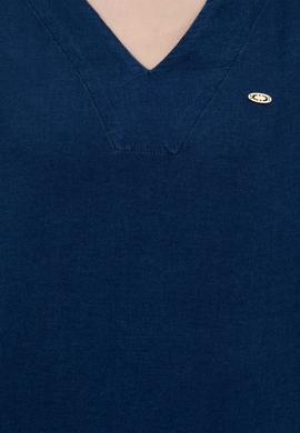 Kadın Mavi Jean Gömlek - 50246358002