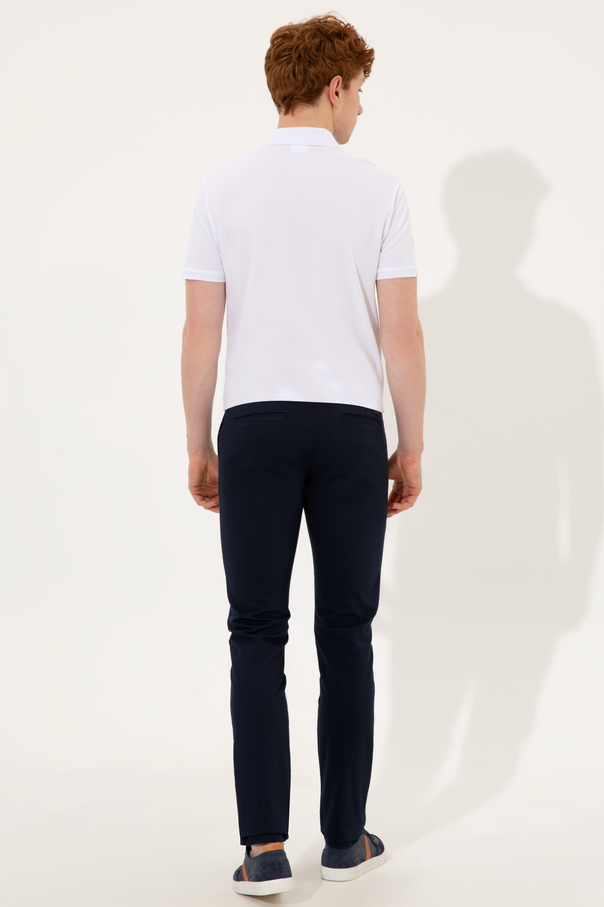 Erkek Lacivert Kanvas Pantolon - Image 4