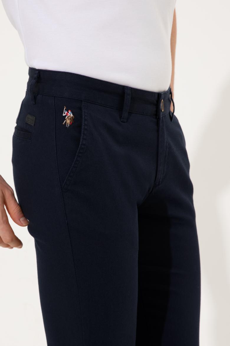 Erkek Lacivert Kanvas Pantolon - 50198852033