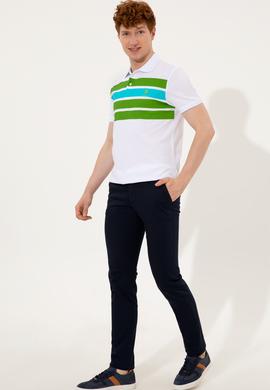 Erkek Lacivert Kanvas Pantolon - 50198852033