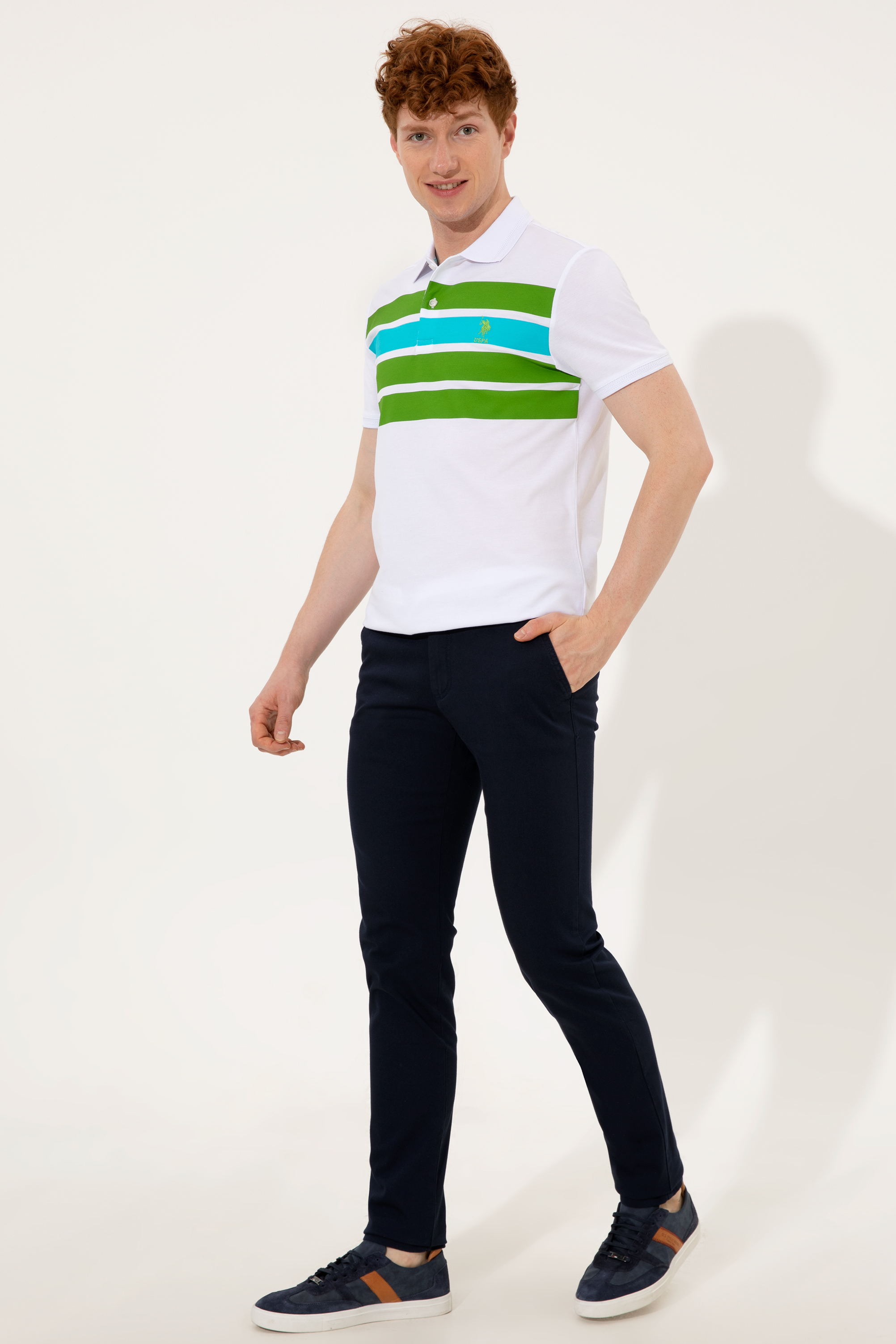 Erkek Lacivert Kanvas Pantolon - Image 3