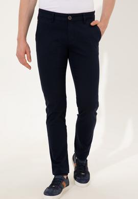 Erkek Lacivert Kanvas Pantolon - 50198852033