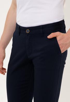 Erkek Lacivert Kanvas Pantolon - 50198852033