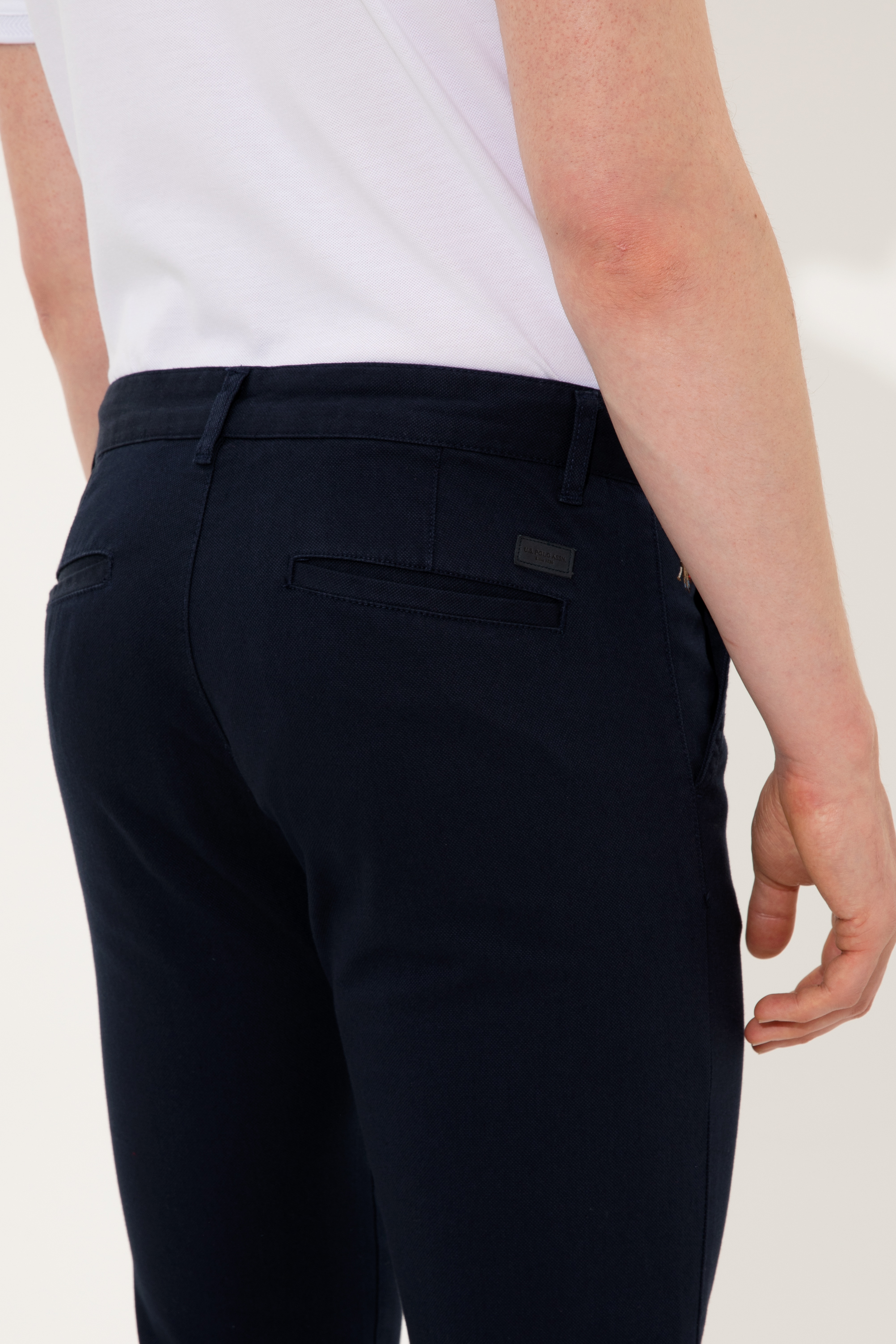 Erkek Lacivert Kanvas Pantolon - Image 7