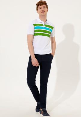 Erkek Lacivert Kanvas Pantolon - 50198852033