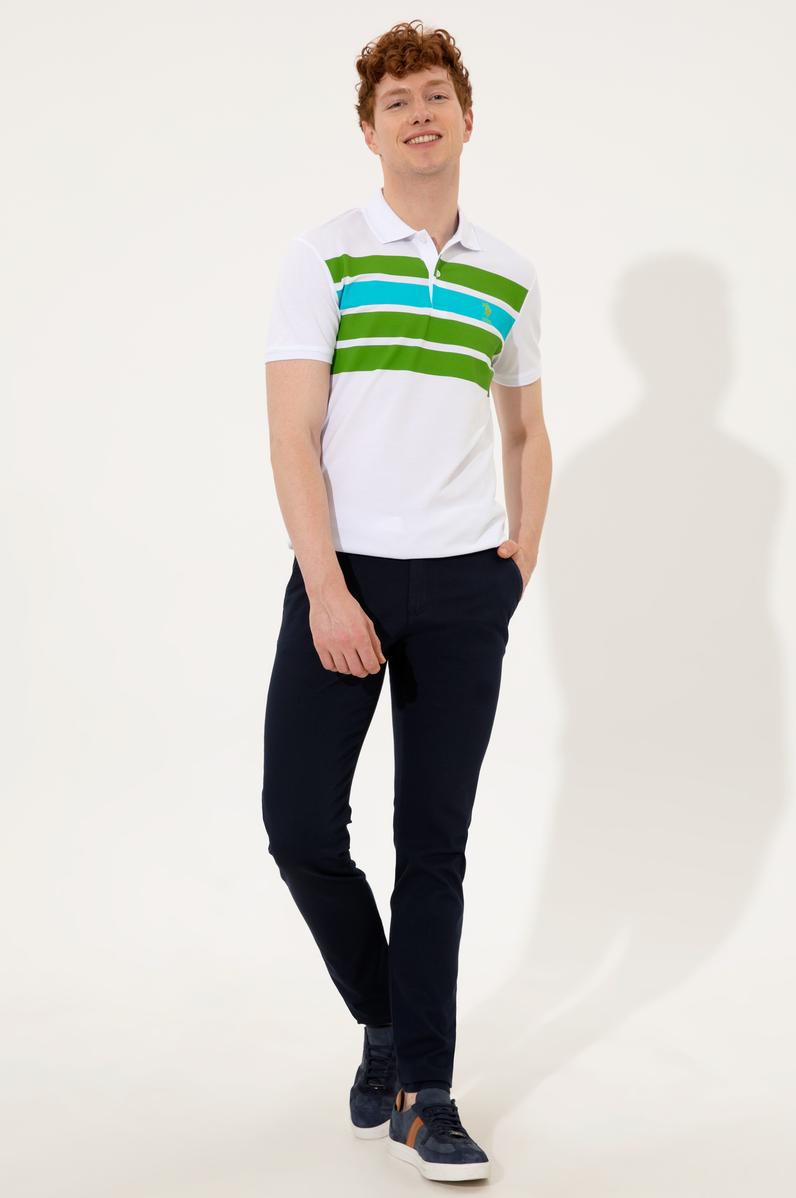 Erkek Lacivert Kanvas Pantolon