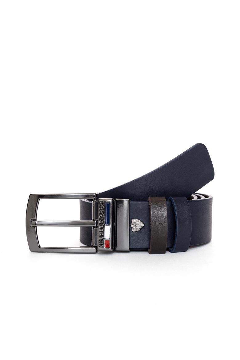 Erkek Çift Taraflı Lacivert Kemer - 50249927003