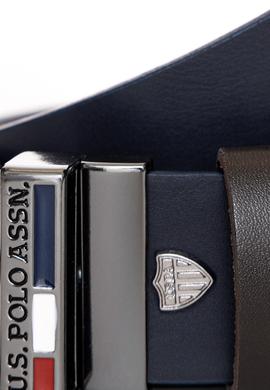 Erkek Çift Taraflı Lacivert Kemer - 50249927003