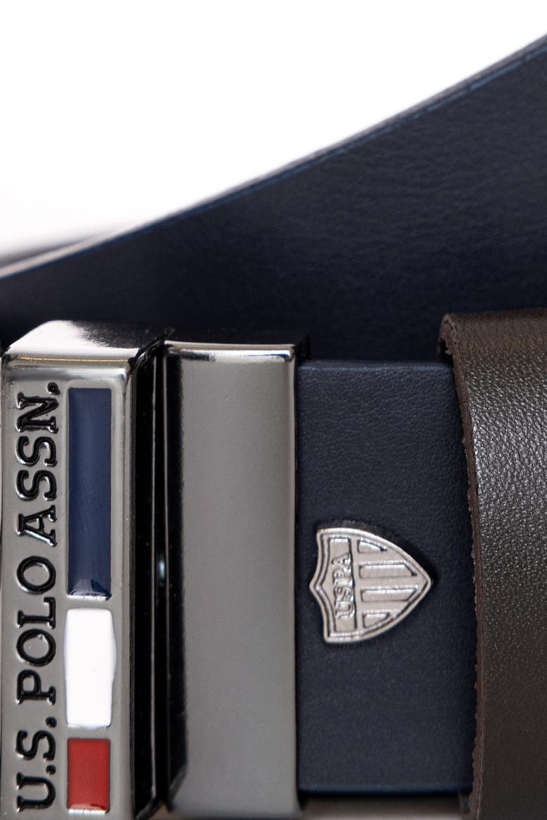 Erkek Çift Taraflı Lacivert Kemer - 50249927003