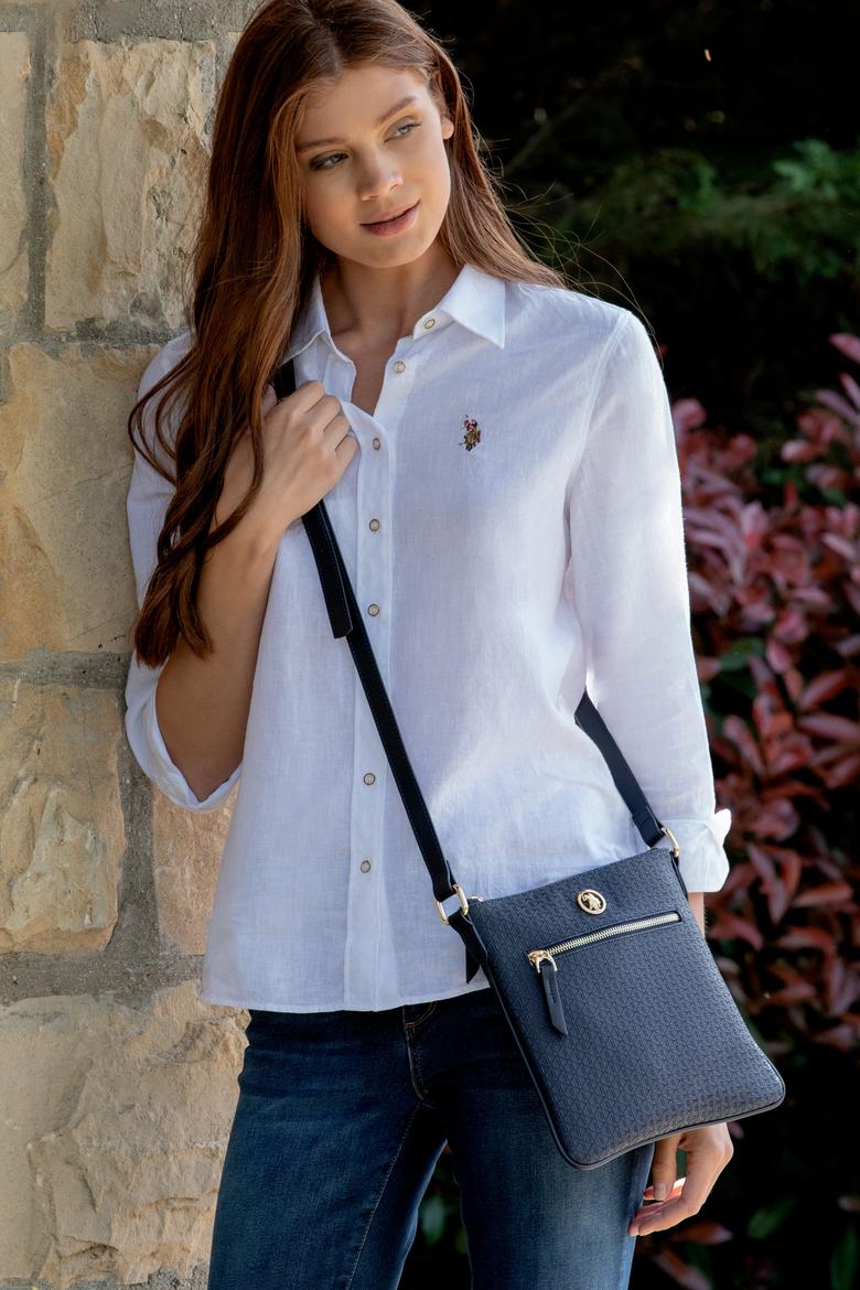 Kadın Lacivert Çapraz Çanta