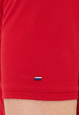 Erkek Kırmızı Polo Yaka Basic T-Shirt - 50248556140