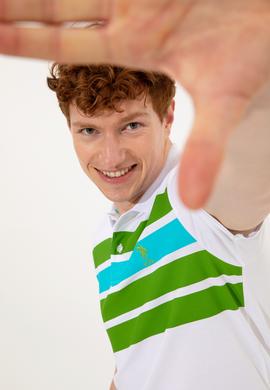 Erkek Elma Yeşili Polo Yaka Tişört - 50249175007